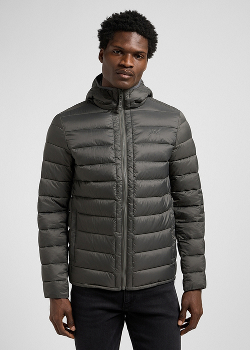 Lee Puffer Jacket Static Gray 112371658