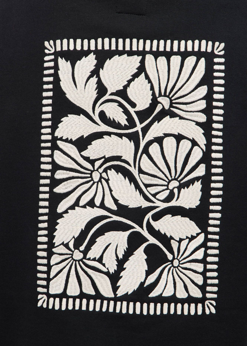 Bluza Damska Mustang Burley Floral Black Beauty - 1016772-4185