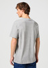 Mski T Shirt Wrangler 2 Pack Tee Mid Grey Mel