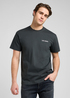 Meski T Shirt Lee Short Sleeve Tee Washed Black - 112370522