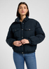 Damska Kurtka Zimowa Lee Rider Puffer Jacket Black - 112370872