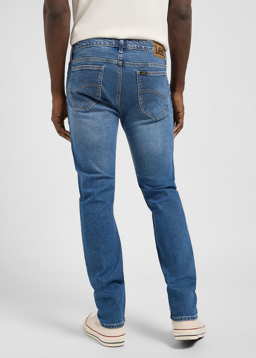 Meskie Spodnie Dzinsowe Lee Rider Blue Jay - 112371199