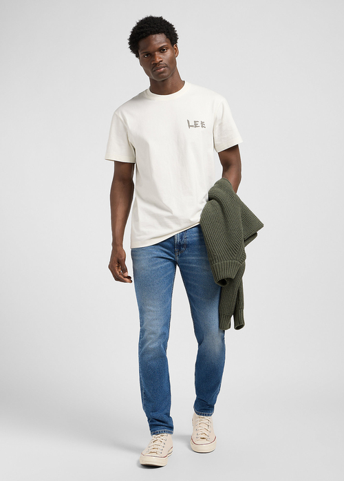 Meskie Spodnie Dzinsowe Lee Rider Blue Jay - 112371199