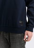 Tom Tailor Hoodie Sweatshirt With Logo Sky Captain Blue - 1049017-10668 Tom Tailor Hoodie Sweatshirt With Logo Sky Captain Blue - 1049017-10668