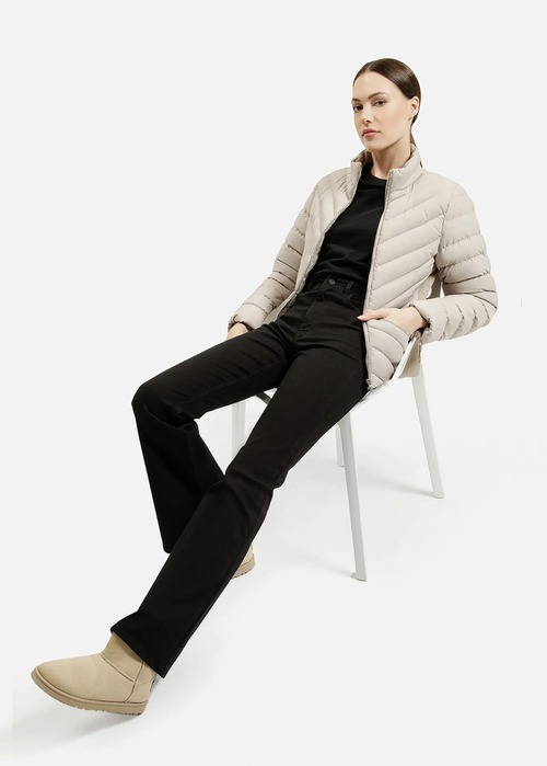 Damskie Spodnie Dzinsowe Czarne Dzinsy Dzwony Cross Jeans - P-455-009