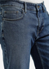 Meskie Spodnie Dzinsowe Niebieskie Regularne Dzinsy Jack Marki Cross Jeans - F-194-714