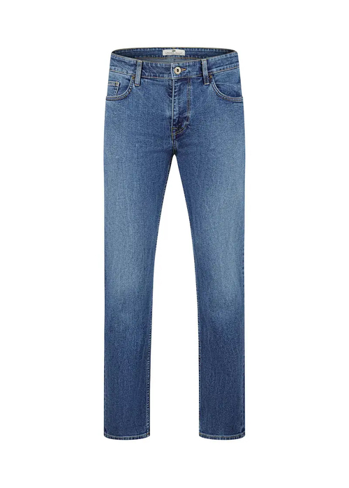 Meskie Spodnie Dzinsowe Niebieskie Regularne Dzinsy Jack Marki Cross Jeans - F-194-714