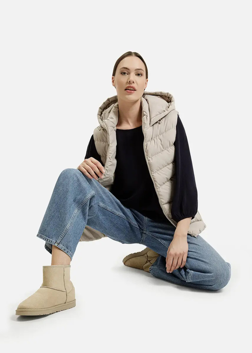 Damskie Spodnie Dinsowe Niebieski Dzinsy Z Szerok Nogawk Cross Jeans - P-540-013