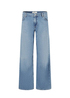 Damskie Spodnie Dinsowe Niebieski Dzinsy Z Szerok Nogawk Cross Jeans - P-540-013