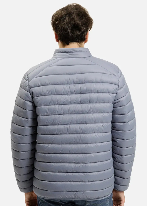 Meska Kurtka Przejsciowa Niebieska Pikowana Kurtka Meska Cross Jeans - 40303-283