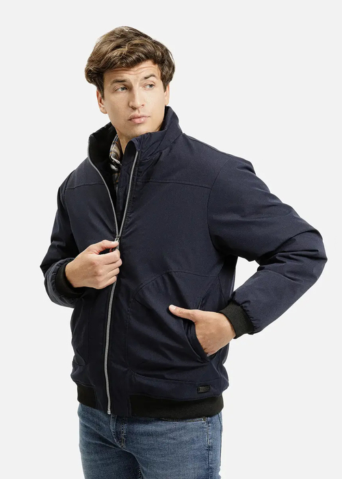 Przejściowa granatowa kurtka Cross Jeans 40306-001