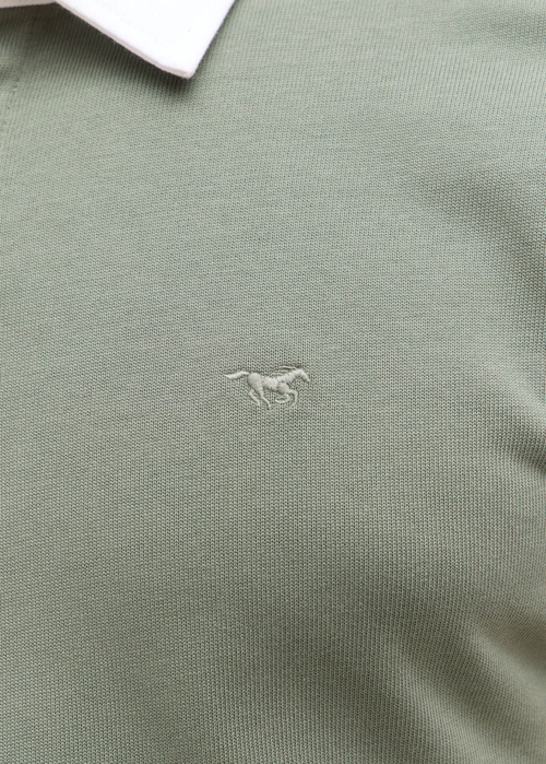 Mska Bluza Mustang Portis Polo Agave Green - 1017073-6473