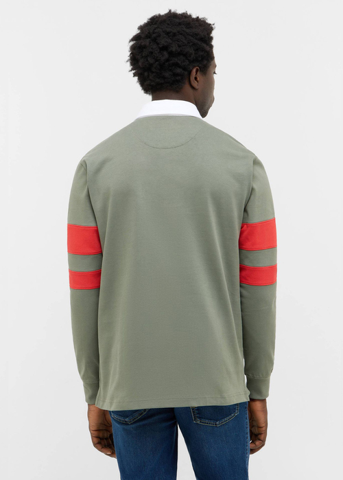 Mska Bluza Mustang Portis Polo Agave Green - 1017073-6473