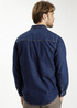 Cross Jeans 2 Pocket Denim Shirt Dark Blue 006 - A-222-006