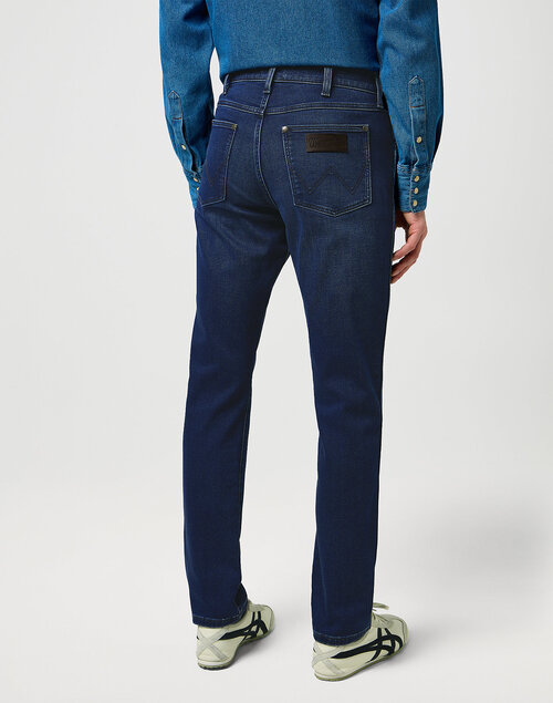 Meskie Spodnie Dzinsowe Wrangler Larston Nomad - 112372421