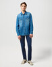 Meskie Spodnie Dzinsowe Wrangler Larston Nomad - 112372421