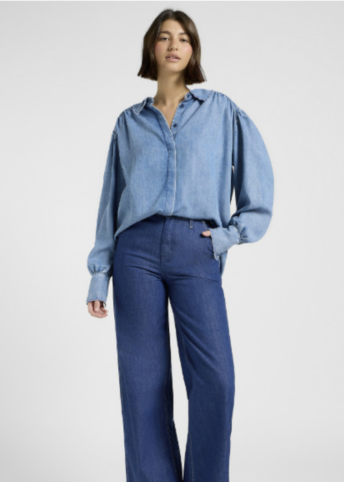 Lee® Statement Collar Shirt - Indigo Rum