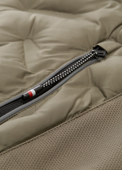 Mska Kurtka Zimowa Tom Tailor Hybrid Jacket Smokey Olive Green - 1041309-32097