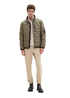 Mska Kurtka Zimowa Tom Tailor Hybrid Jacket Smokey Olive Green - 1041309-32097