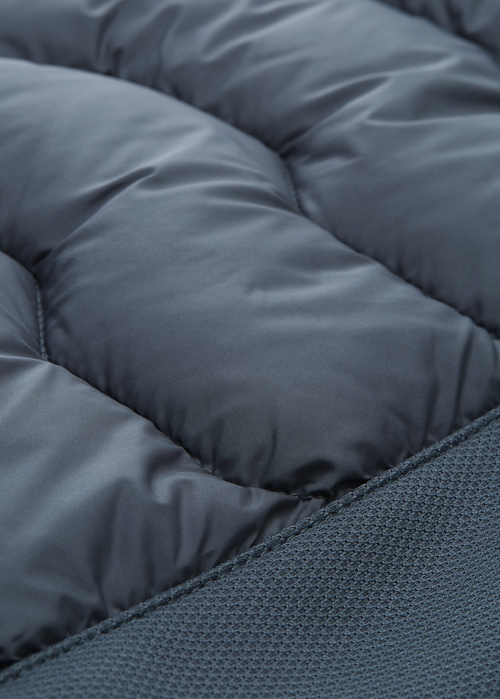 Mska Kurtka Zimowa Tom Tailor Hybrid Jacket Stormy Teal - 1042487-28128