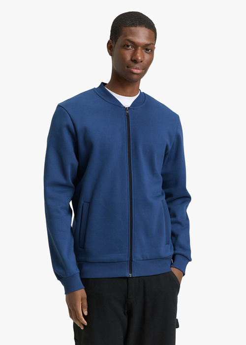 Tom Tailor Sweatshirt Jacket - Ocean Night Blue 1049034-11210
