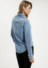 Cross Jeans Denim Shirt Mid Blue 019 - A-601-019