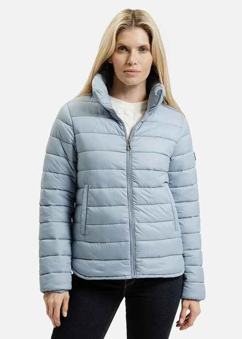 Niebieska kurtka zimowa Cross Jeans 81281-040 