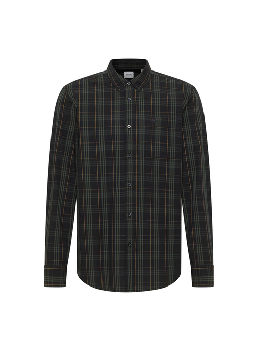 Meska Koszula Materialowe Mustang Chester Multi Check Black - 1017199-12813