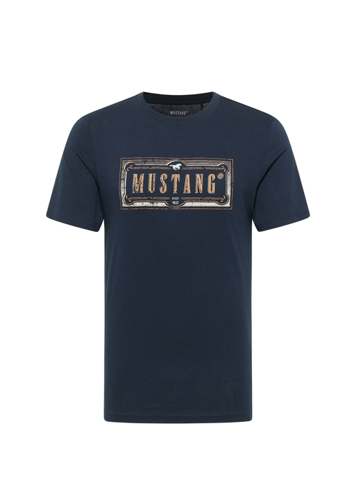 Meski T Shirt Mustang Austin Dark Sapphire - 1017127-4136