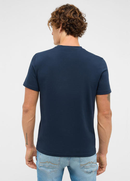 Meski T Shirt Mustang Austin Dark Sapphire - 1017127-4136