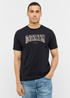Meski T Shirt Mustang Austin Jet Black - 1017128-4188