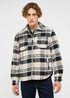 Meska Kurtka Przejsciowa Mustang Philo Big Check Black - 1017188-12809