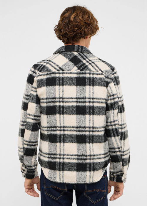 Meska Kurtka Przejsciowa Mustang Philo Big Check Black - 1017188-12809