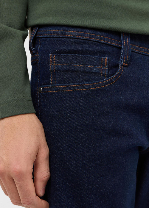 Mskie Spodnie Dinsowe Mustang Oregon Slim Denim Blue - 1017220-5000-940