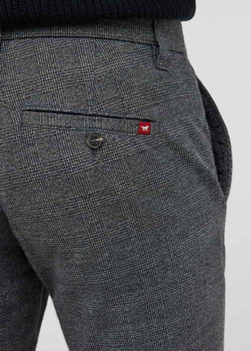 Meskie Spodnie Materialowe Mustang Tramper Chino Dobby Check - 1017240-10207