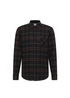 Meska Koszula Materialowe Mustang Eastbridge Check Brown Black - 1017194-12811