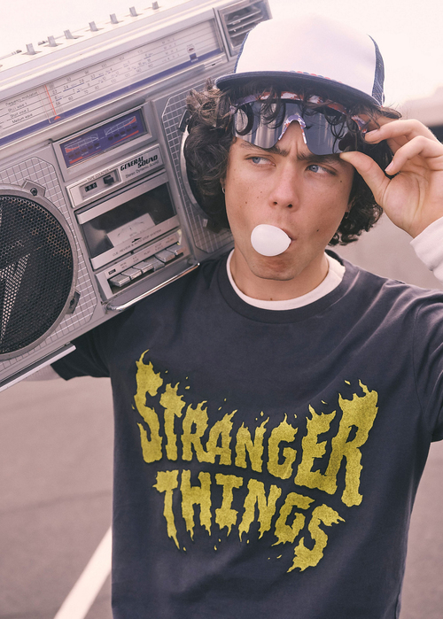 Wrangler Stranger Things™ Tee Washed Black 112378547 