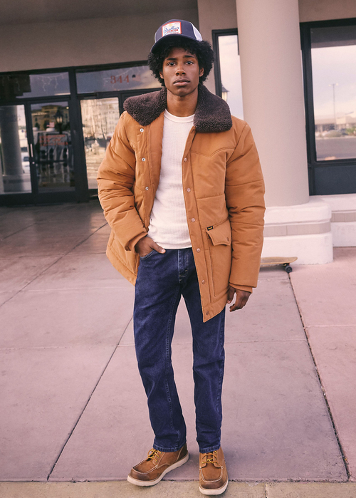 Wrangler X Stranger Things Hopper Jacket Arganoil - 112378521