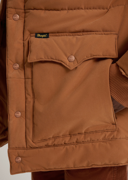 Wrangler X Stranger Things Hopper Jacket Arganoil - 112378521