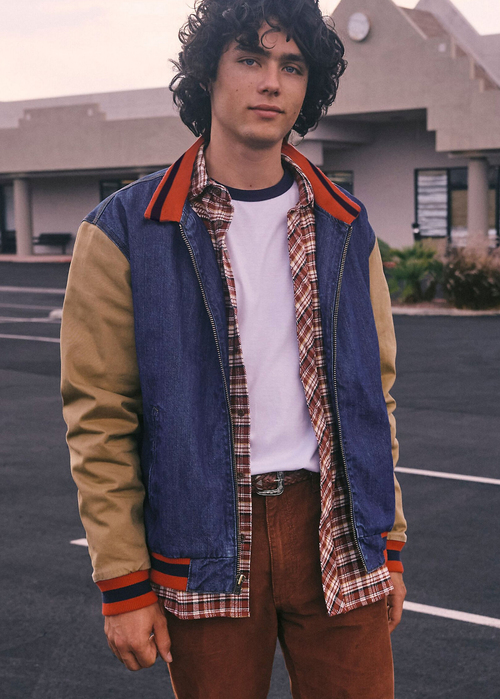 Wrangler X Stranger Things ™ Will Jacket Classic Blue 112378546 