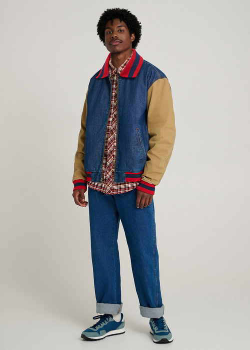 Mska Kurtka Przejciowa Wrangler X Stranger Things Will Jacket Classic Blue - 112378546