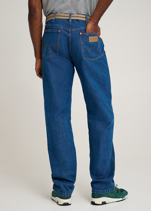 Mskie Spodnie Dinsowe Wrangler X Stranger Things 13mwz Wrangler Blue - 112378542