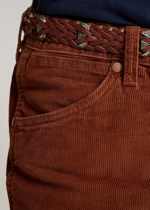 Mskie Spodnie Materiaowe Wrangler X Stranger Things 13mwz Brown - 112378541