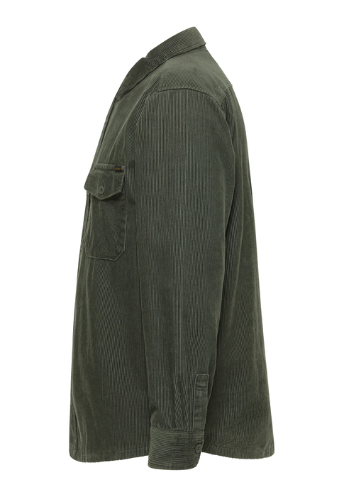 Meska Koszula Materialowe Mustang Branson Climbing Ivy - 1017198-6476