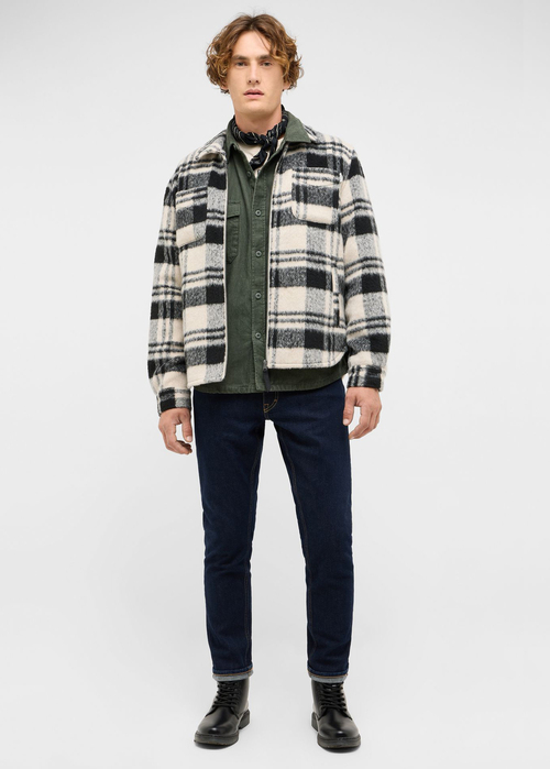 Meska Koszula Materialowe Mustang Branson Climbing Ivy - 1017198-6476