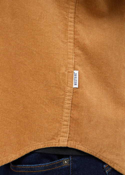 Meska Koszula Materialowe Mustang Iowa Chipmunk - 1017202-3125