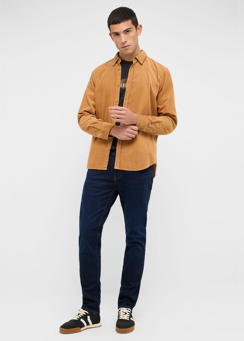 Meska Koszula Materialowe Mustang Iowa Chipmunk - 1017202-3125