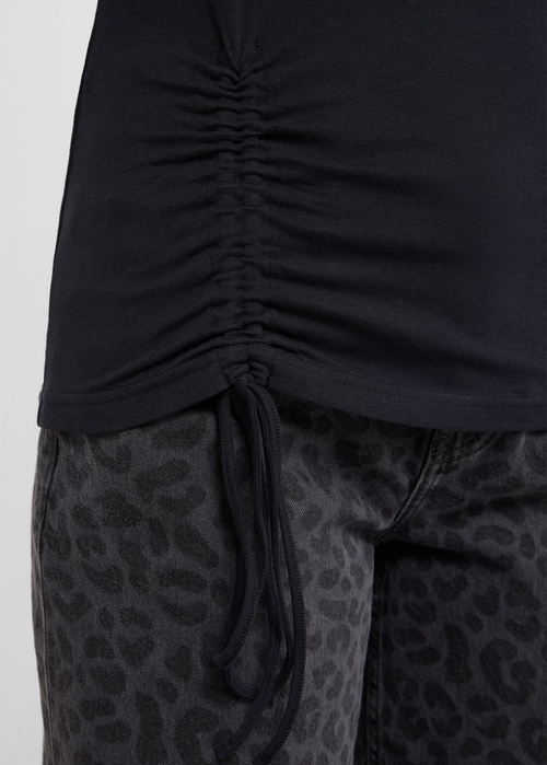 Koszulka Z Dlugim Rekawem Mustang Hayley Black Beauty - 1017093-4185