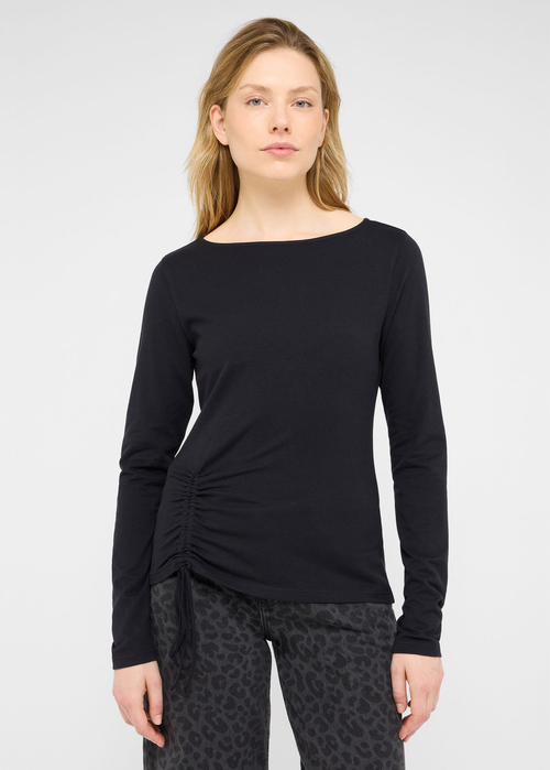 Koszulka Z Dlugim Rekawem Mustang Hayley Black Beauty - 1017093-4185