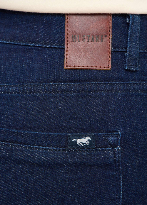 Damskie Spodnie Dzinsowe Mustang Shelby Slim Boot Denim Blue - 1017166-5000-841